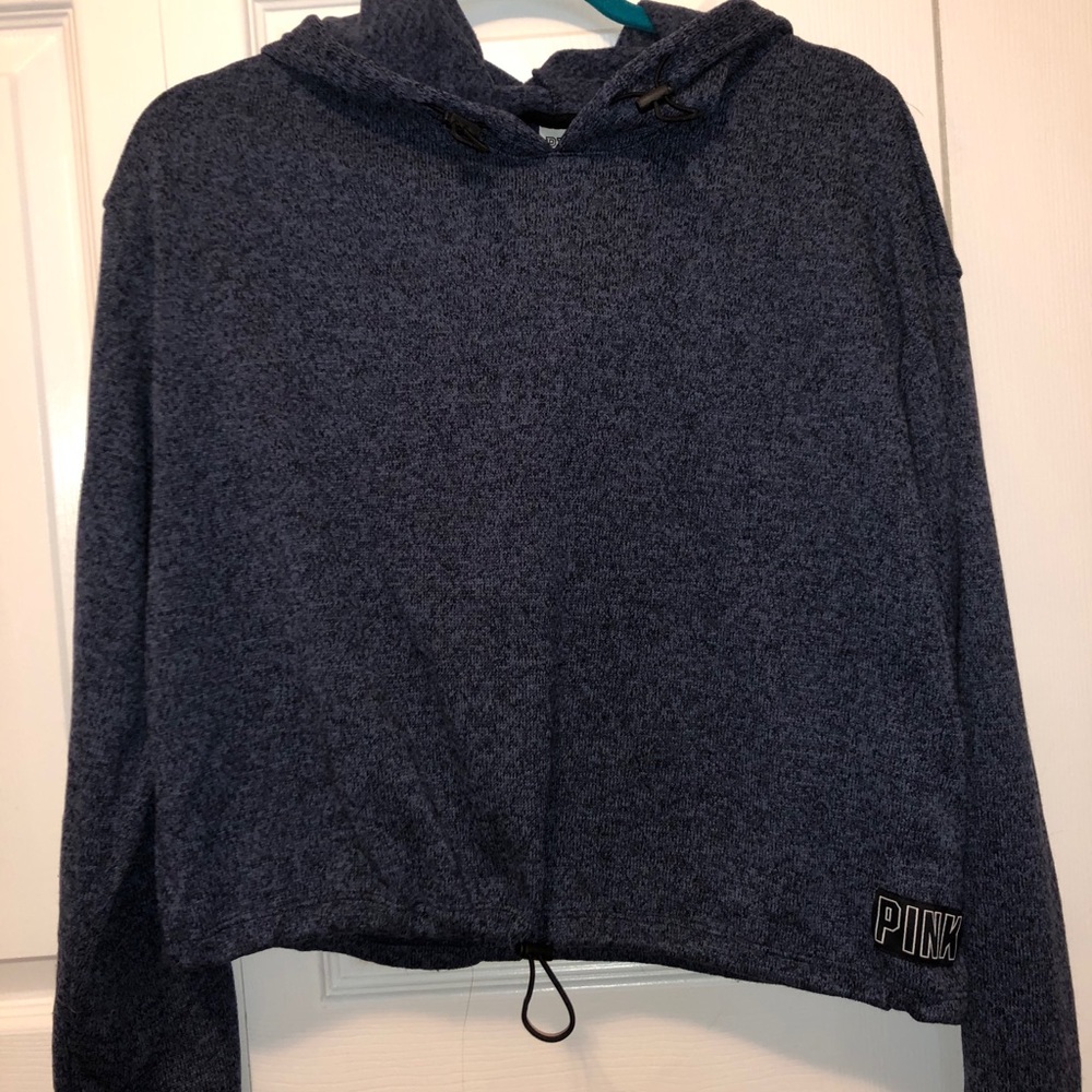 PINK cropped hoodie
